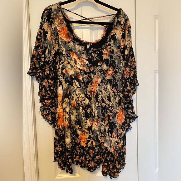 Free People Bell Sleeve Dress - Picture 2 of 5